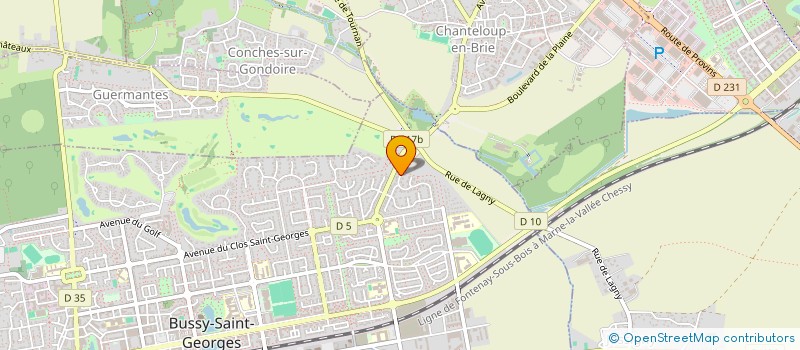 localisation de l'entreprise MEYSOKI  BUSSY-SAINT-GEORGES