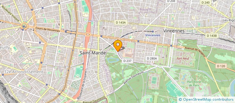 localisation de l'entreprise MEYSONNIER à SAINT-MANDE