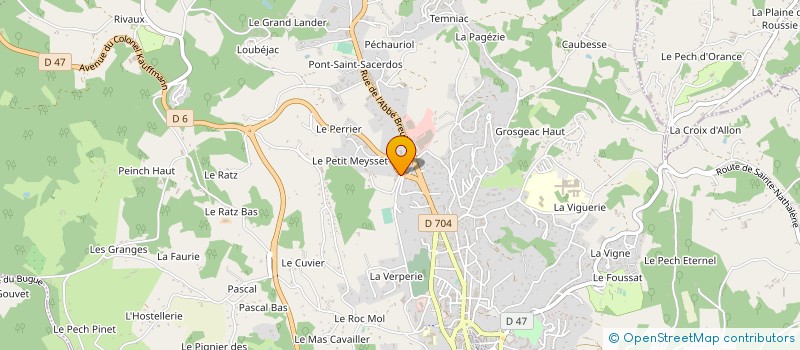 localisation de l'entreprise MEYSSET DEVELOPPEMENT à SARLAT-LA-CANEDA
