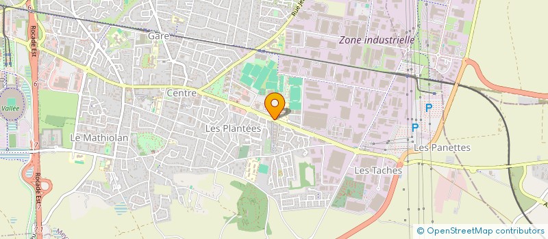 localisation de l'entreprise MEYZIEU ESCALADE ET MONTAGNE  MEYZIEU