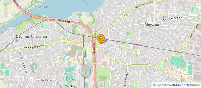 localisation de l'entreprise MEYZIEU FL  MEYZIEU