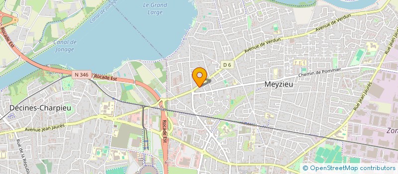 localisation de l'entreprise MEYZIEU PRESTIGE MOTORS à MEYZIEU