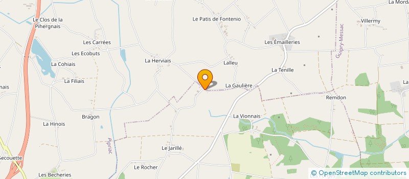 localisation de l'entreprise MEZ  SAINT-GANTON