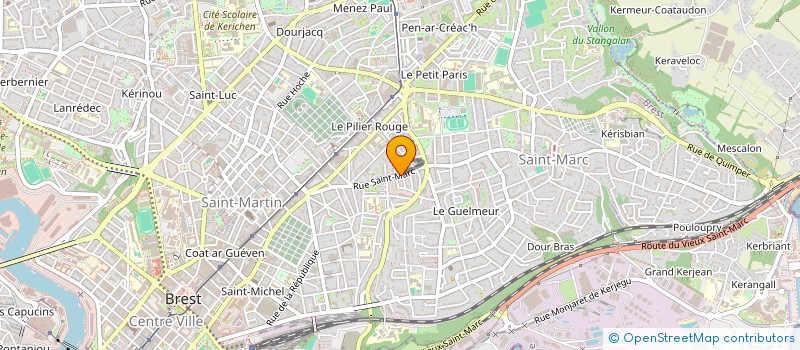 localisation de l'entreprise MEZ BIHAN à BREST