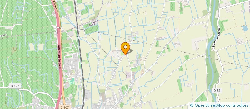 localisation de l'entreprise MEZARD O & PISCINES  L'ISLE-SUR-LA-SORGUE