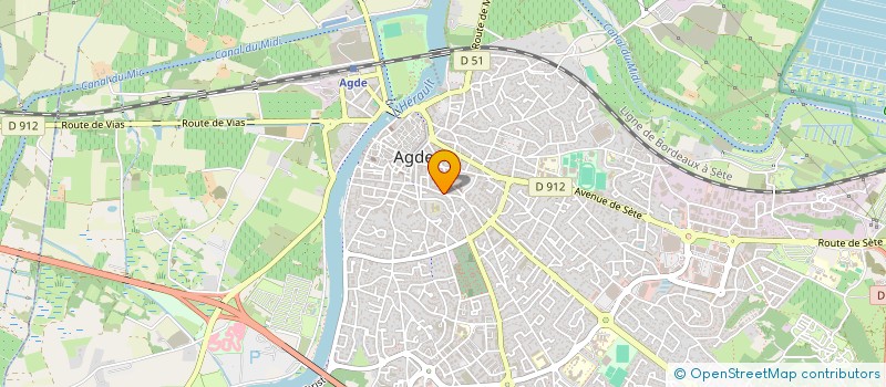 localisation de l'entreprise MEZCLADA  AGDE