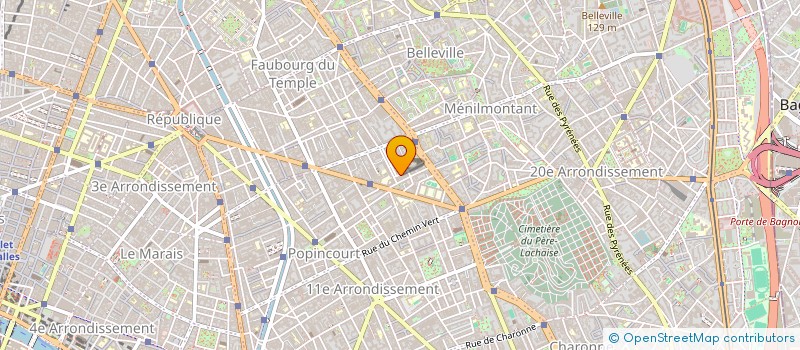 localisation de l'entreprise MEZE  PARIS