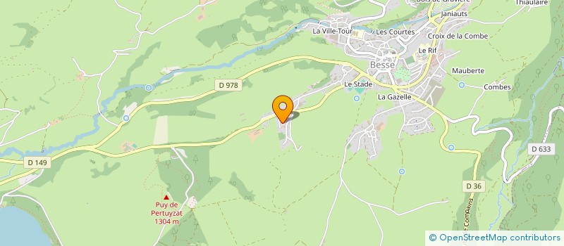 localisation de l'entreprise MEZE  BESSE-ET-SAINT-ANASTAISE