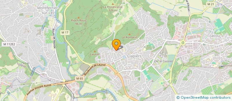 localisation de l'entreprise MEZE AMENAGEMENT à CLAPIERS