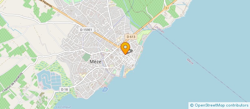 localisation de l'entreprise MEZE IMMOBILIER à MEZE