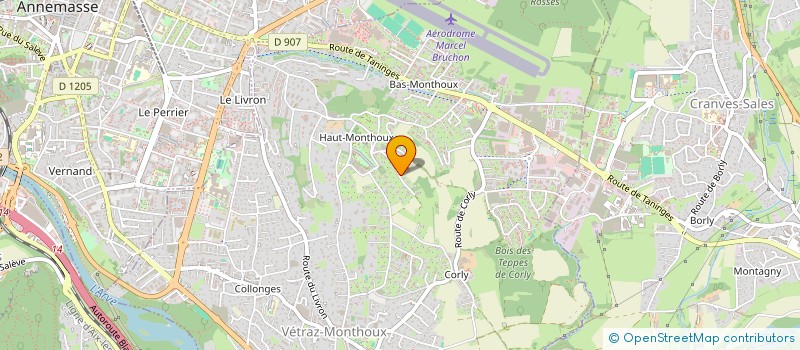 localisation de l'entreprise MEZEN  VETRAZ-MONTHOUX