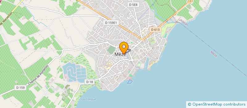 localisation de l'entreprise MEZENCAS à MEZE