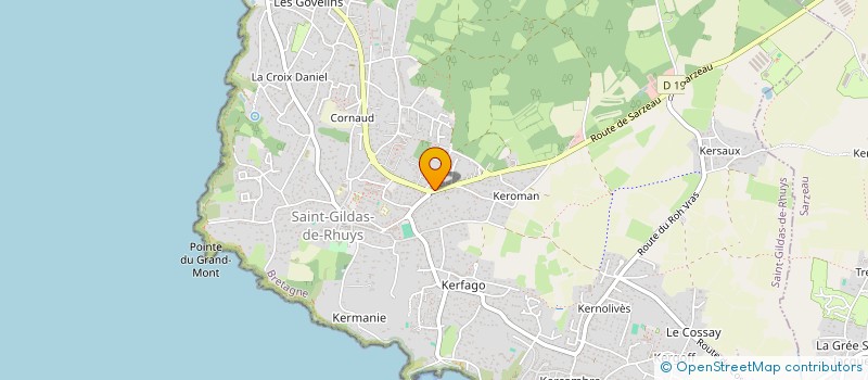 localisation de l'entreprise MEZHEVEN  LA FRESNAIS