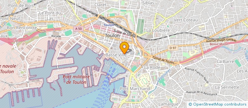 localisation de l'entreprise MEZIA 83 à TOULON