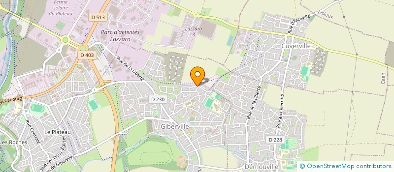 localisation de l'entreprise MEZIAN à GIBERVILLE