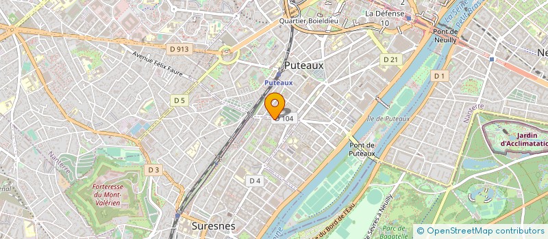 localisation de l'entreprise MEZIAN CAB à SURESNES