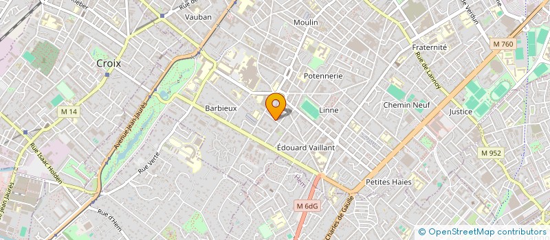 localisation de l'entreprise MEZIANE  ROUBAIX