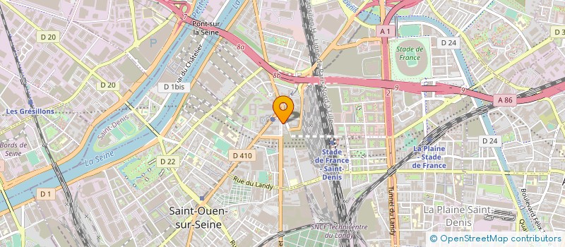 localisation de l'entreprise MEZIANI OUALI KHELIF SIDI à SAINT-DENIS