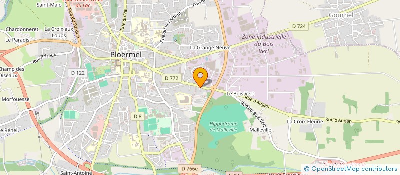 localisation de l'entreprise MEZIERE IMMO 1  PLOERMEL