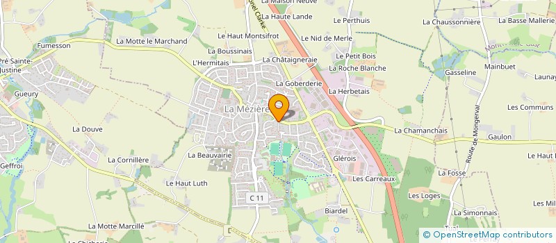 localisation de l'entreprise MEZIERE KEBAB  LA MEZIERE