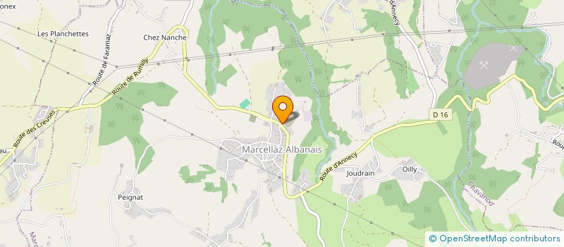 localisation de l'entreprise MEZIERES FAMILY BUSINESS  MARCELLAZ-ALBANAIS