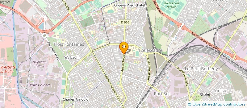 localisation de l'entreprise MEZIERES FLEURS à REIMS