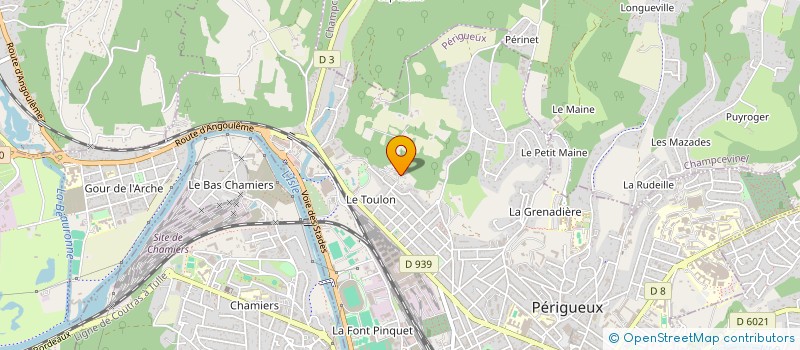 localisation de l'entreprise MEZIERES IMMO 24 à PERIGUEUX