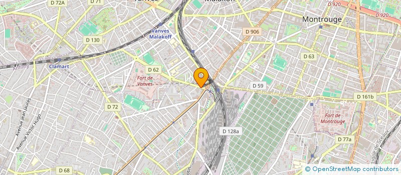 localisation de l'entreprise MEZITECH à CHATILLON