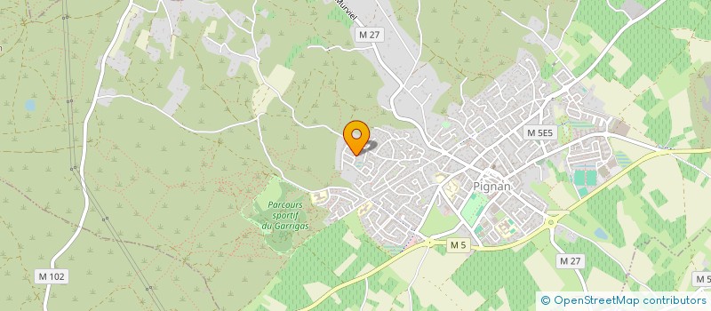 localisation de l'entreprise MEZOISE  PIGNAN