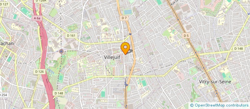 localisation de l'entreprise MEZZA  VILLEJUIF