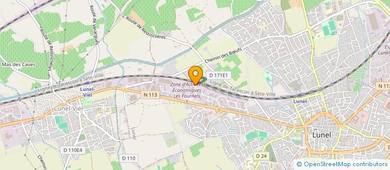 localisation de l'entreprise MEZZA CONCEPT à LUNEL