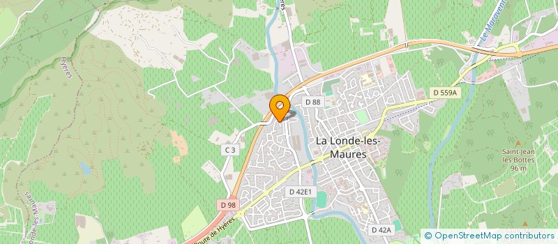 localisation de l'entreprise MEZZA GARDIENNAGE à LA LONDE LES MAURES