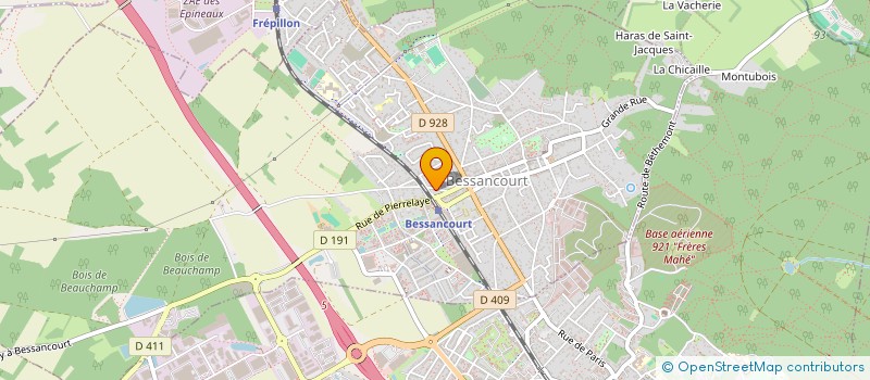 localisation de l'entreprise MEZZE D'ALEP  BESSANCOURT