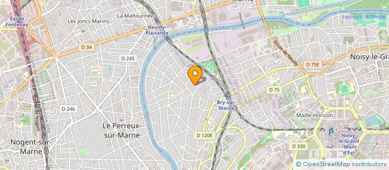 localisation de l'entreprise MEZZERANEO à BRY-SUR-MARNE