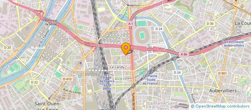 localisation de l'entreprise MEZZO à SAINT-DENIS