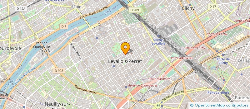 localisation de l'entreprise MEZZO CHILI à LEVALLOIS-PERRET