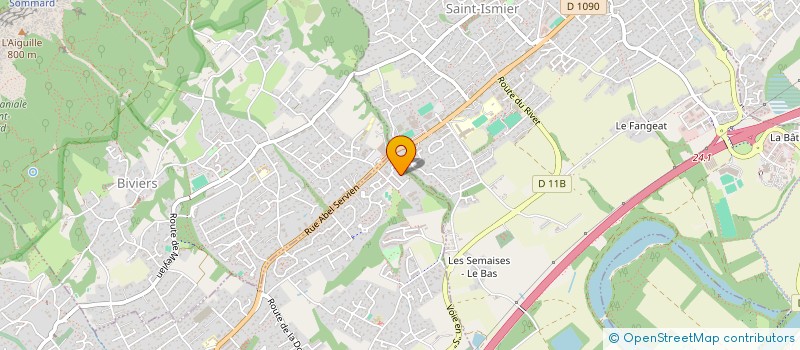 localisation de l'entreprise MEZZO IMMO  MONTBONNOT-SAINT-MARTIN