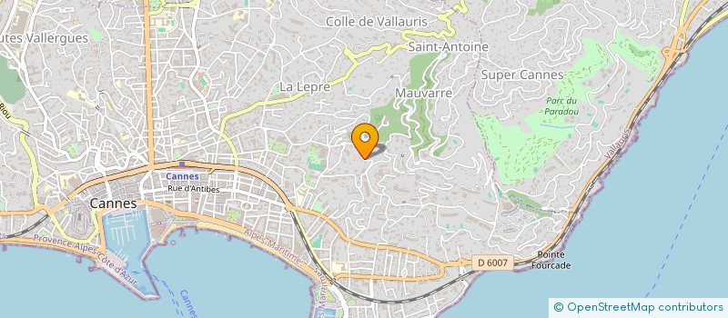 localisation de l'entreprise MEZZO MONTE  CANNES