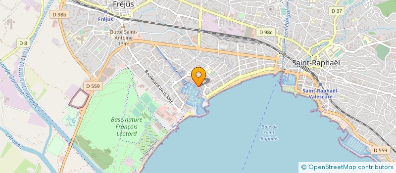 localisation de l'entreprise MEZZO TINTO à FREJUS