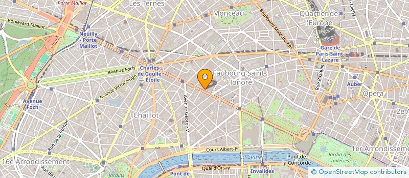 localisation de l'entreprise MEZZON à PARIS