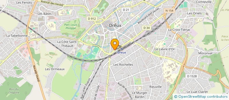 localisation de l'entreprise MEZZORFA FRANCE à DREUX