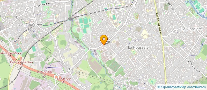 localisation de l'entreprise MF 2019 à REZE