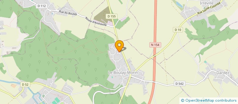localisation de l'entreprise MF 3D à LE BOULAY-MORIN