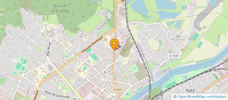 localisation de l'entreprise MF 40  THIONVILLE