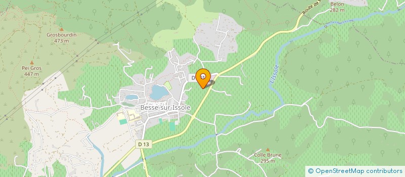 localisation de l'entreprise MF à BESSE-SUR-ISSOLE