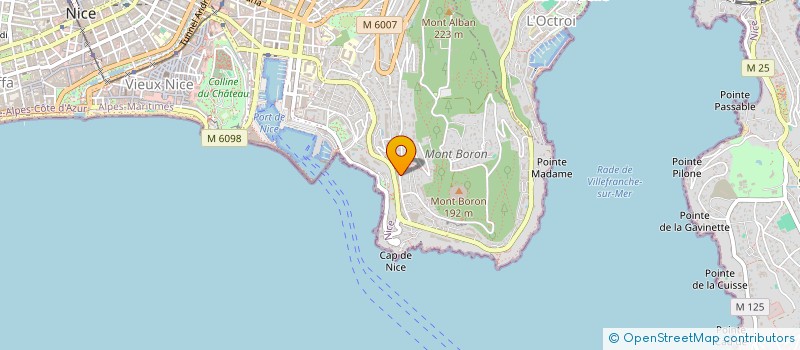 localisation de l'entreprise MF à NICE