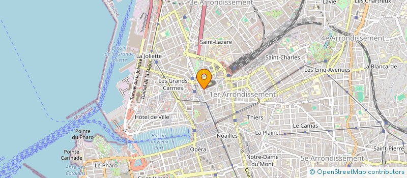 localisation de l'entreprise MF à MARSEILLE