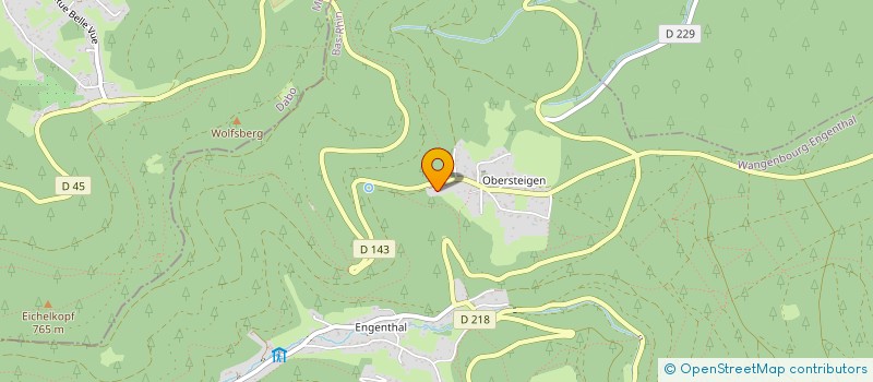 localisation de l'entreprise MF  WANGENBOURG-ENGENTHAL