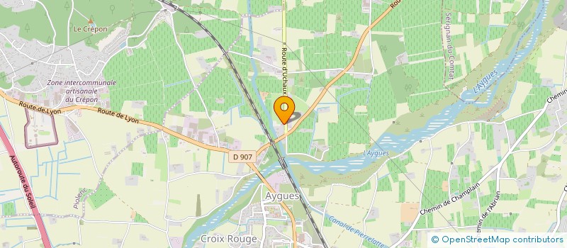 localisation de l'entreprise MF  ORANGE