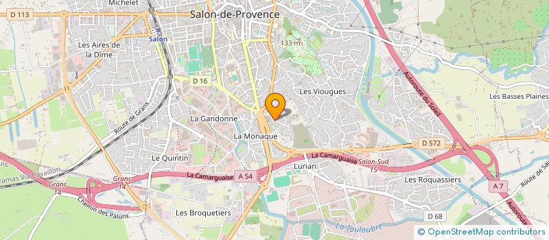 localisation de l'entreprise MF AMARRE  SALON-DE-PROVENCE